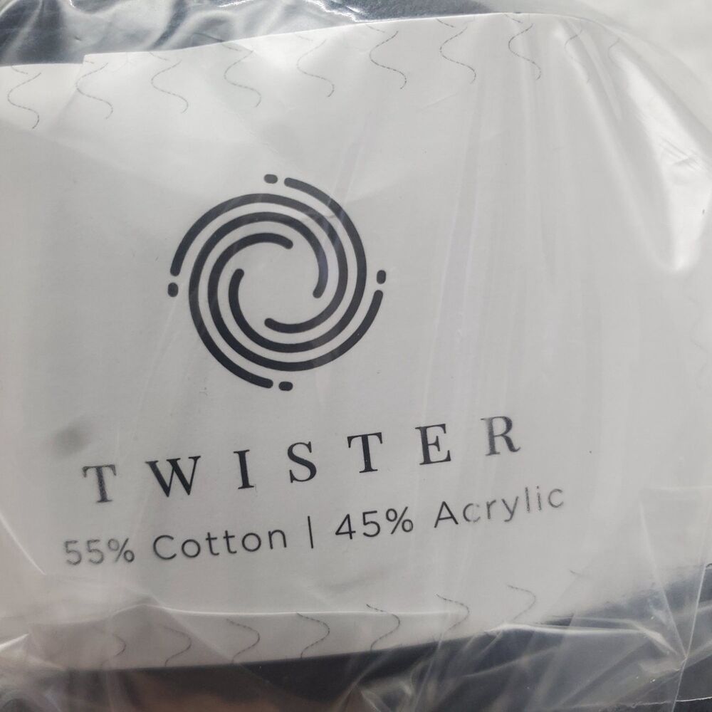 Hobbii Twister Yarn Cake 250 G / 1000 M Blue New Center-pull